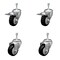 Service Caster 3.5 Inch Black Polyurethane Swivel 10mm Stem Caster Total Lock Brake, 2PK SCC-TSTTL20S3514-PPUB-BLK-M1015-2-S2 - alternate 1
